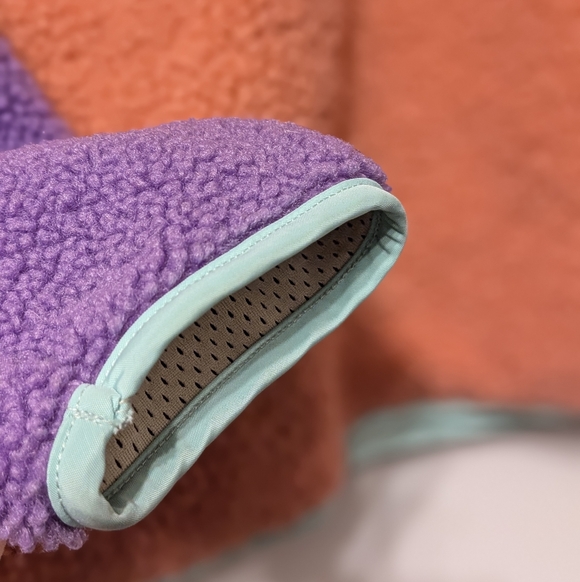 Notice the Reckless Half Zip Fleece Pullover Oversized Sweatshirt Sweater Size M - Picture 8 of 8